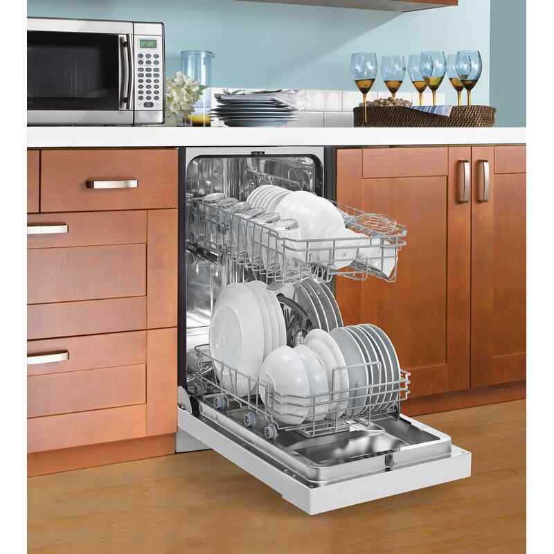 18" 52 dBA Built-in Full Console Dishwasher