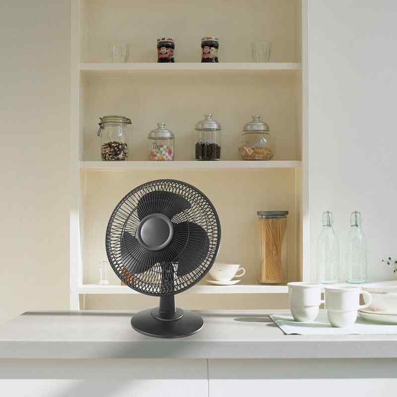 12" Oscillating Floor Fan