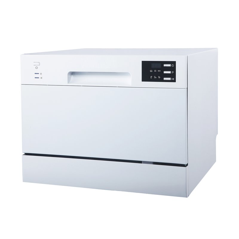 21.65" 55 dBA Countertop Dishwasher with Delay Start and LED