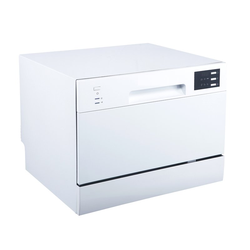 21.65" 55 dBA Countertop Dishwasher with Delay Start and LED