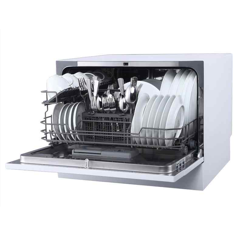 Portable LED 22" 54 dBA Countertop Dishwasher