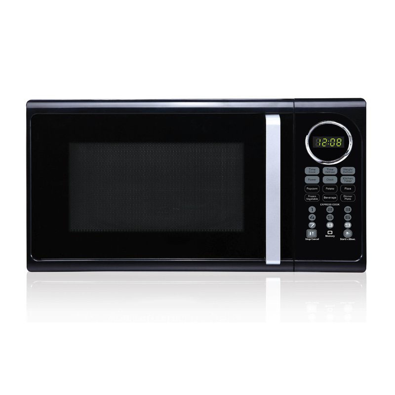 Pull Handle 19" 0.9 cu.ft. Countertop Microwave