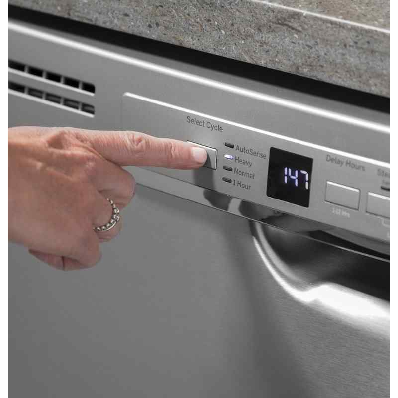 24" 54 dBA Built-In Dishwasher with Front Controls