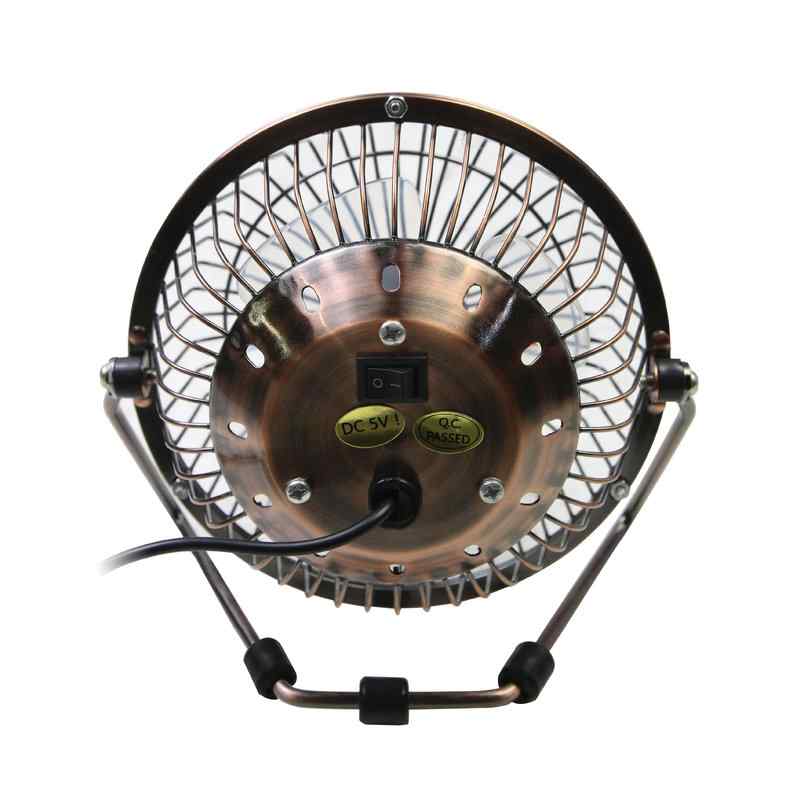 4" Table Fan with USB Plug